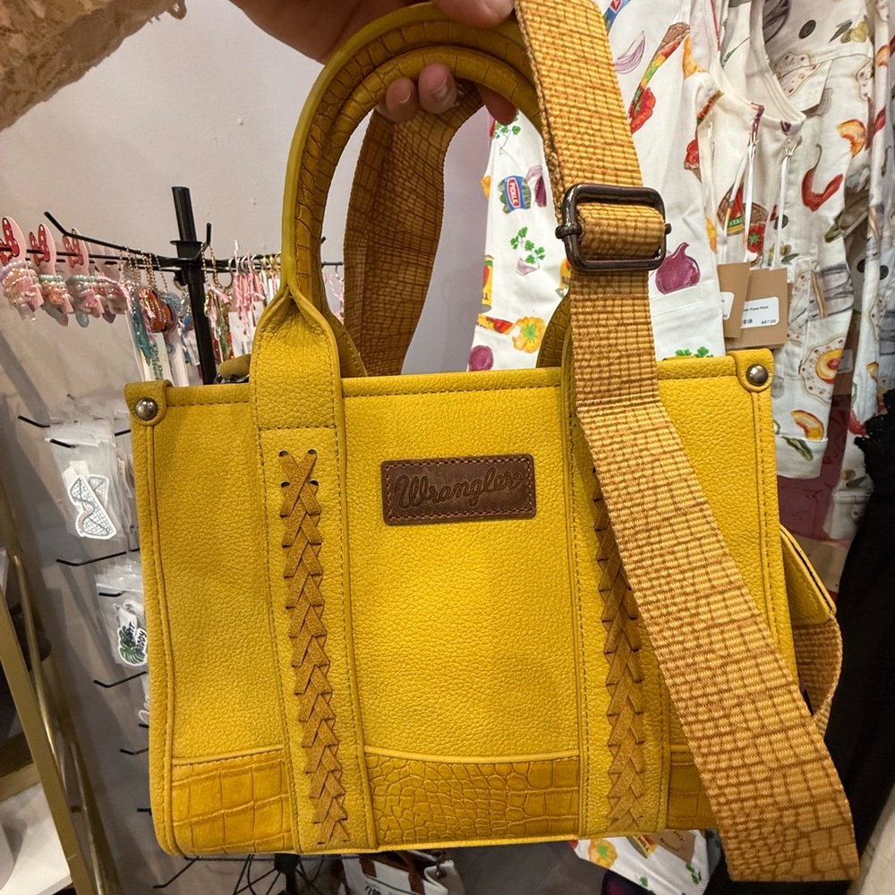 Wrangler Yellow Tote Bag
